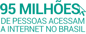 95 milhões de pessoas acessam a internet